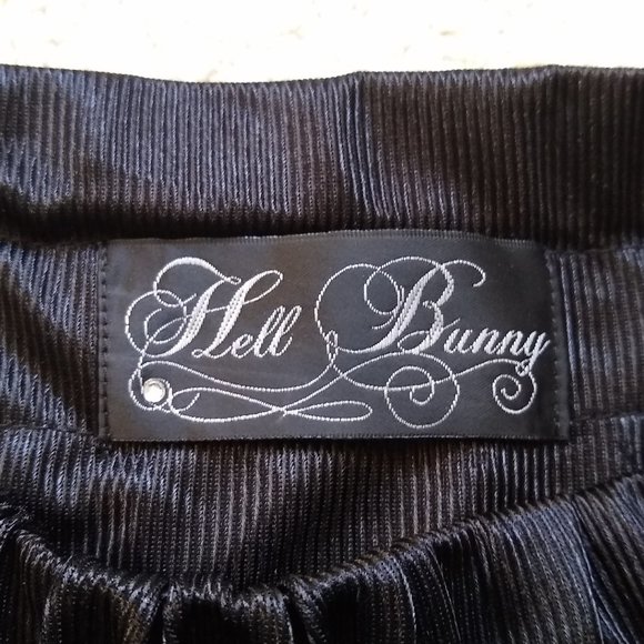 NWOT Black long retro petticoat (Hell Bunny) - Picture 5 of 8